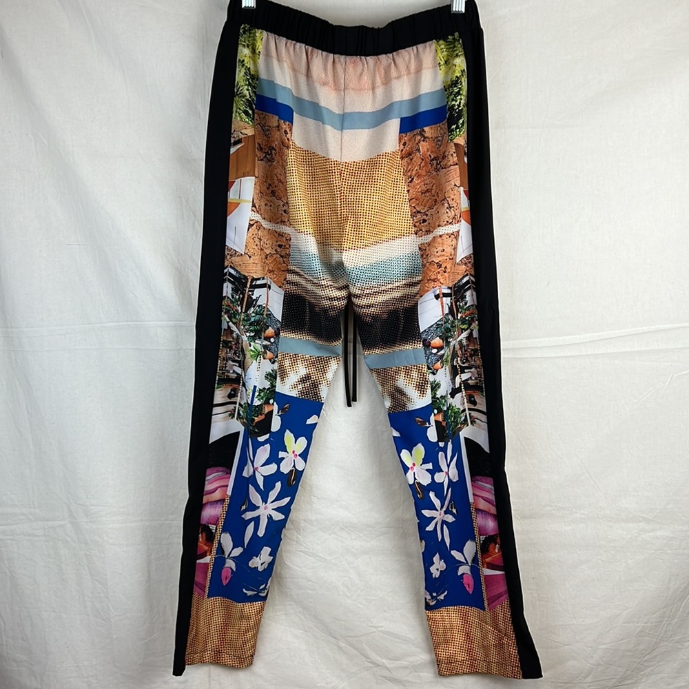 Clover Canyon “Room with a View” XS Pants NWT Abstract Art Joggers - Picture 5 of 12